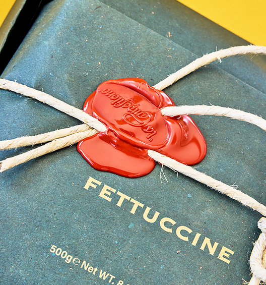 Fettuccine - Papiertüte petrol